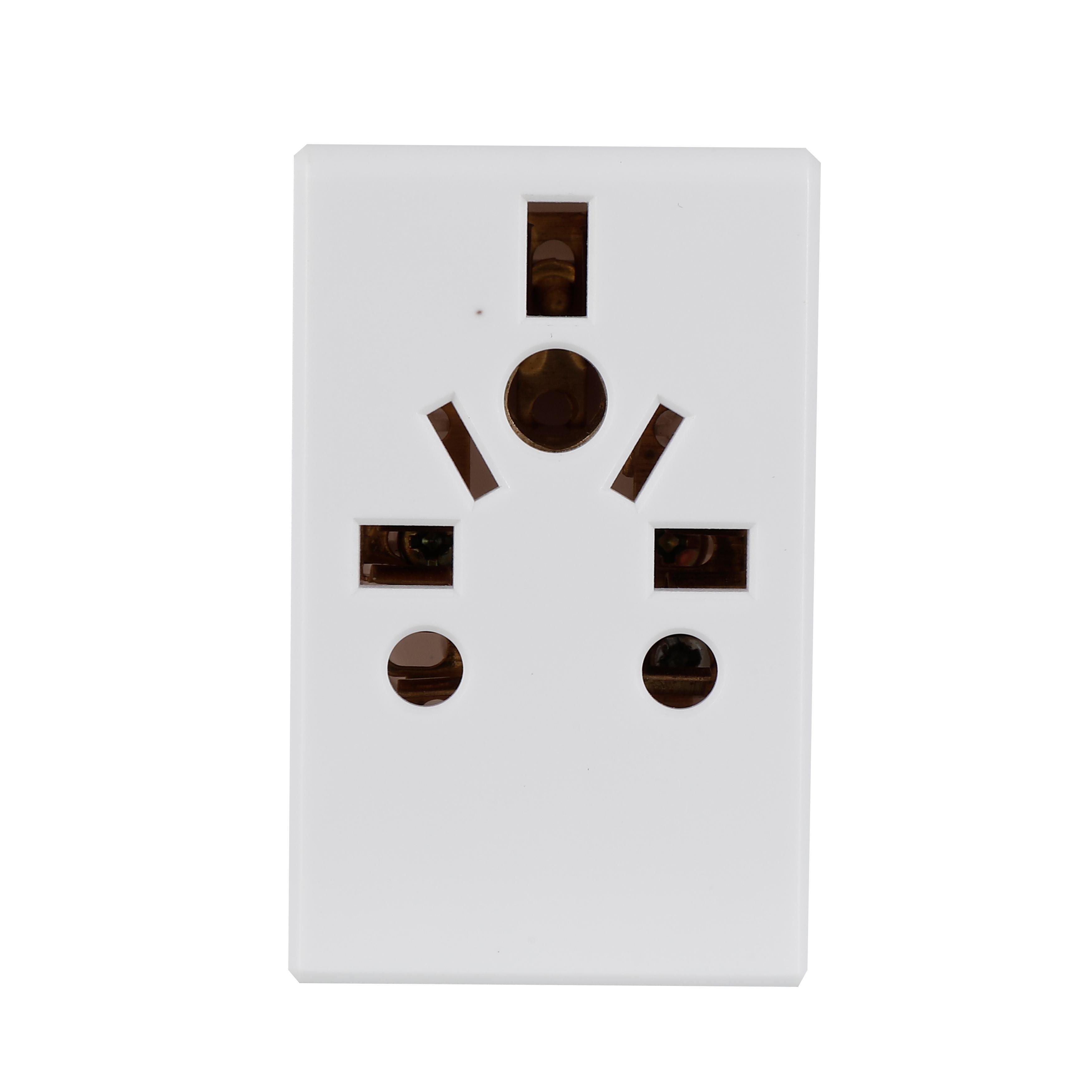 EU 2 pin adapter European standard socket plug travel universal adapter