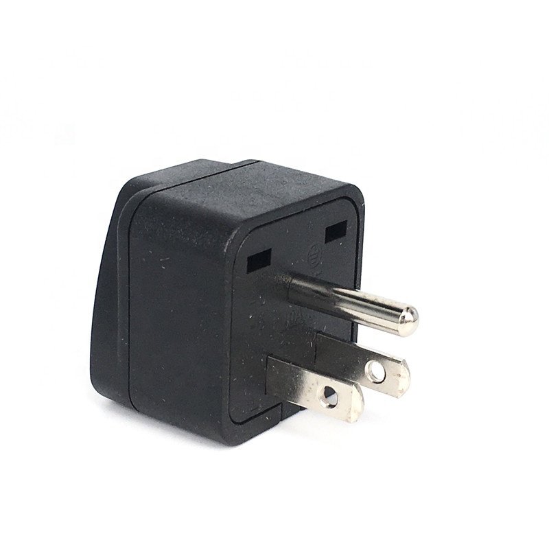 Free logo print Grounding USA Type B plug world 150 countries universal international travel power plug adapter CE ROHS