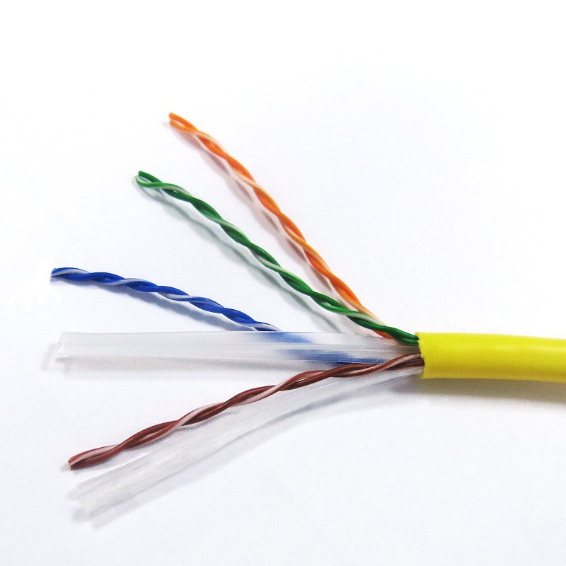 PATCH CORD UTP CAT6 PVC 26 AWG TRANSPARENT CONNECTOR PLUG