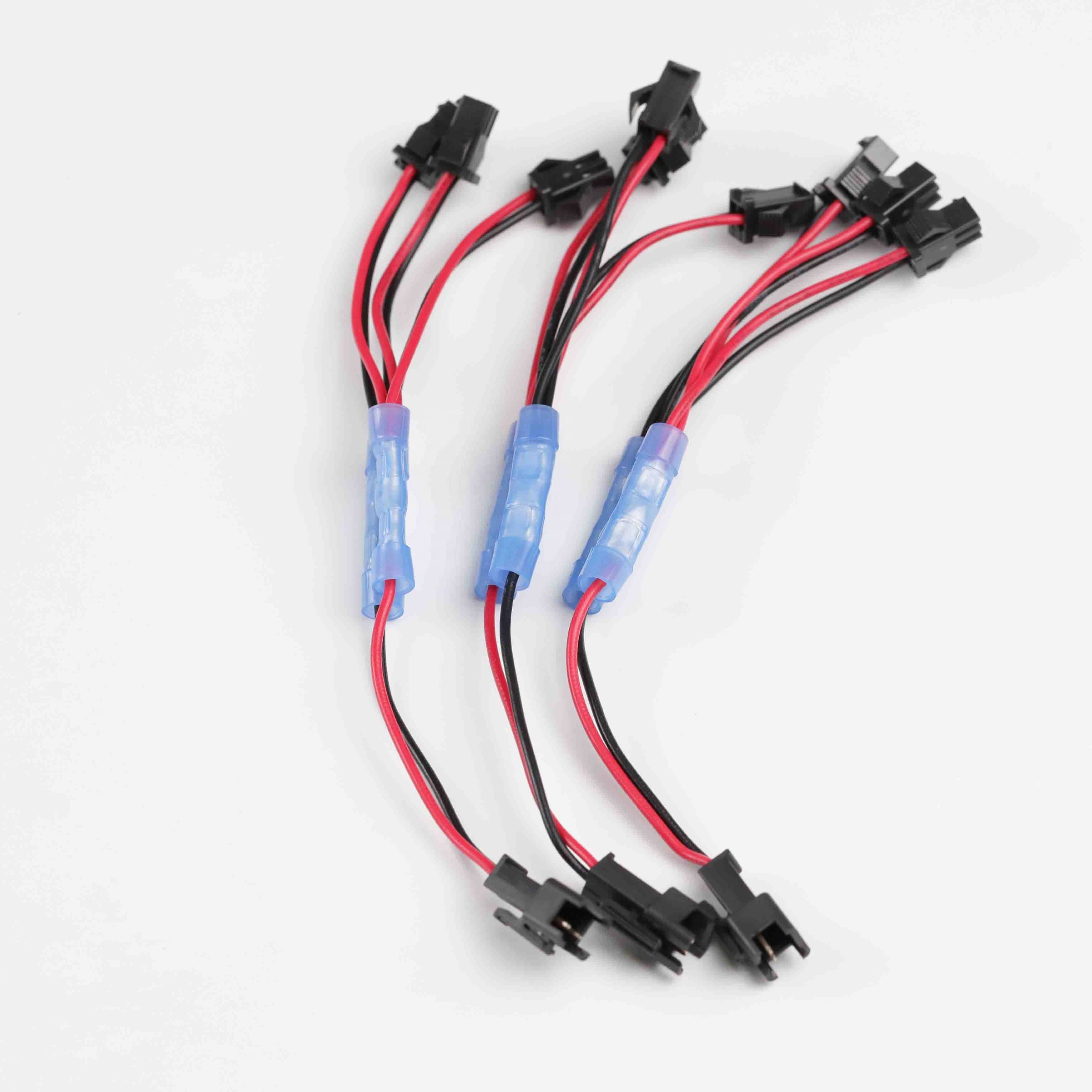 3 pin JST SM Male Female plug LED Connector Cable For WS2812B WS2812 WS2811 LED Strip Lamp with 15cm Long Wire