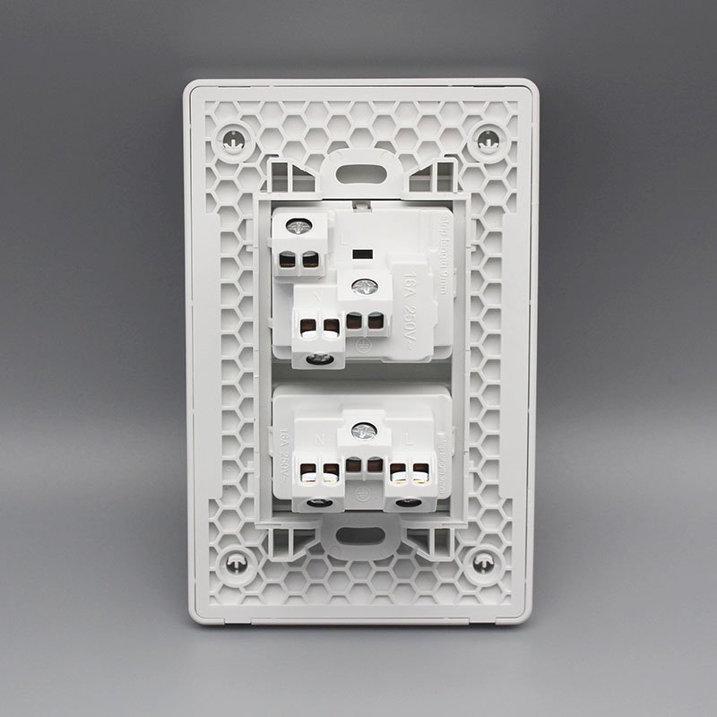 Modern Electric Switch And Socket Best Price Factory Plate 16A Brazil Electrical Family Lamp Plug Socket