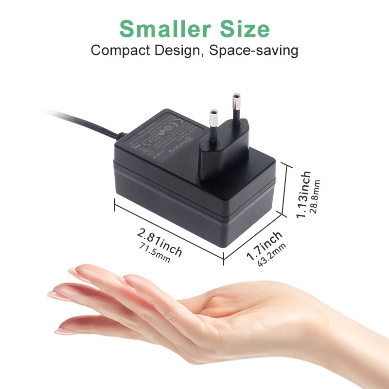 AC 220V To DC 5V 9V 12V 15V 18V 24V 0.5A 1A 1.5A 1.6A 2A 2.5A 3A AC DC Power Supply EU plug 12V 2A Switching Adapter with CE GS