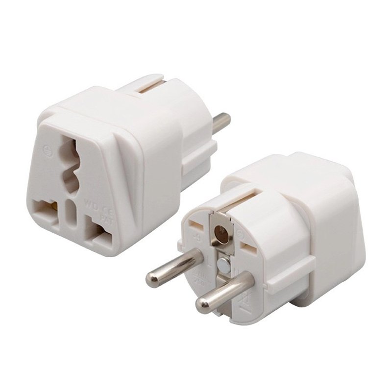 Germany French plug adaptor universal travel adaptor double adapter plug socket Travel Conversion Plug