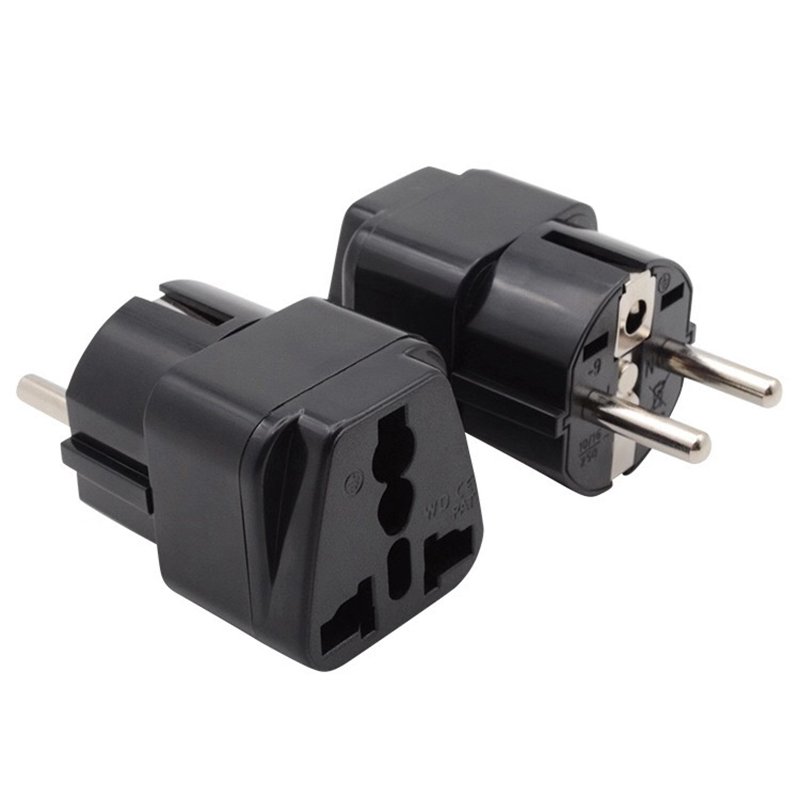 Germany French plug adaptor universal travel adaptor double adapter plug socket Travel Conversion Plug