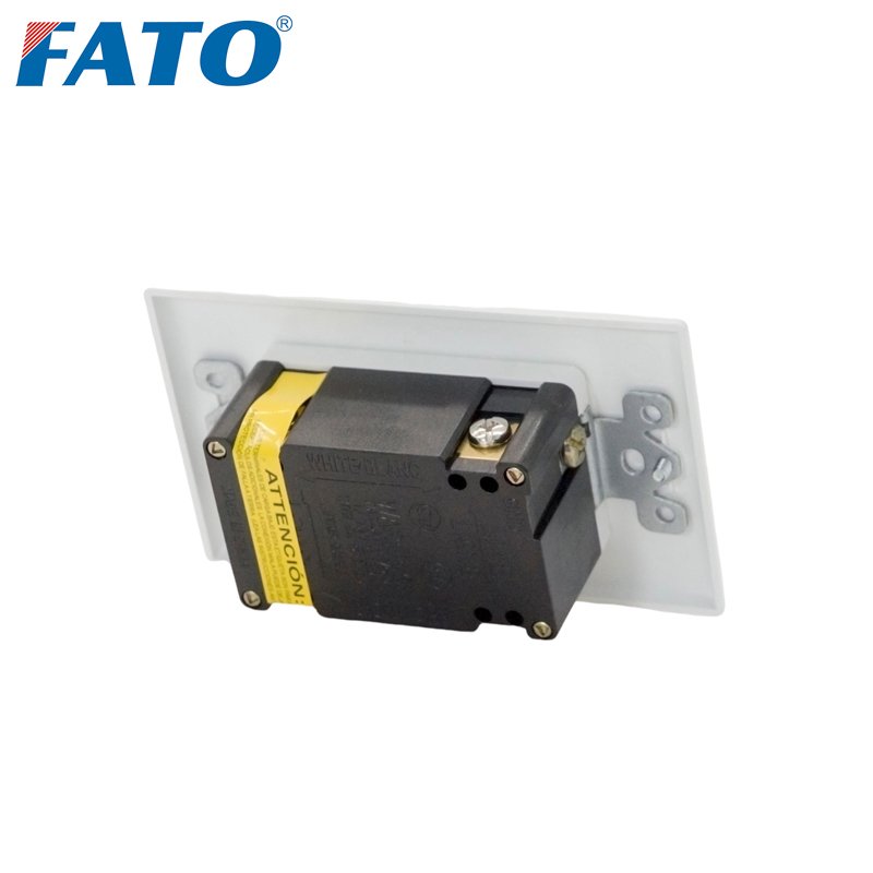 Fato GFCI 20A 125V Wall Outlet Ground Fault Leakage Protection Socket Customized Power