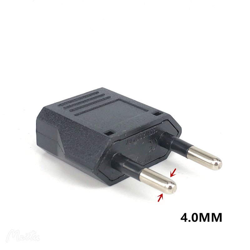 European Travel Plug Adapter US to Europe Adapter Type C Outlet Converter America USA Italy Spain Germany France EU, Power Plug