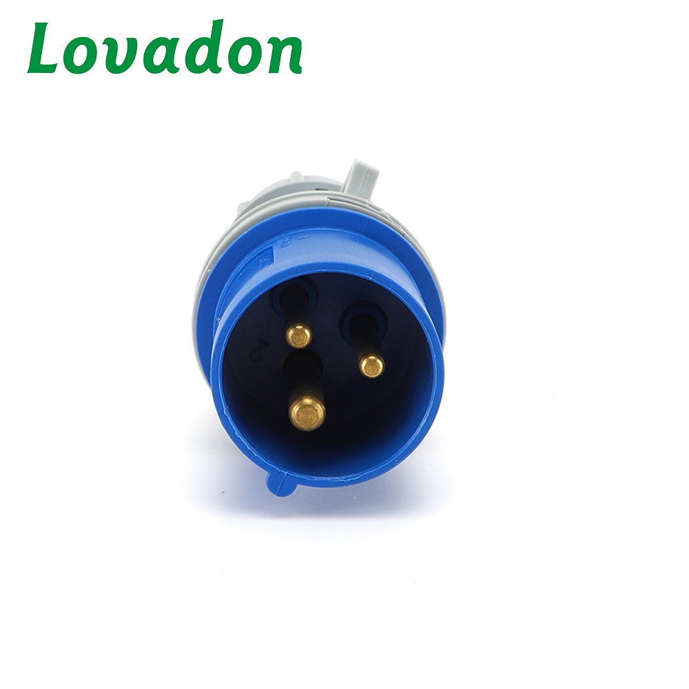 LTH 0131 0231 IP44 New 16amp 3 pin Male and Female Waterproof Industrial Plug Socket