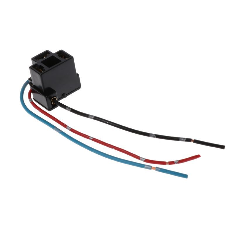 H4 Car Halogen Bulb Socket Power Adapter Plug Connector Wiring Harness