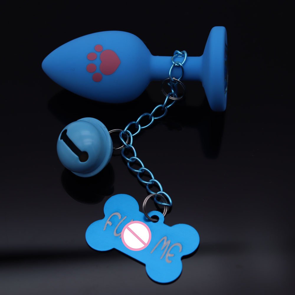 Silicone Anal Bead tail Butt Plug Metal Small Bell Adult Games Sex Toys For Women Men Gay Masturbation Couples Flirting Products