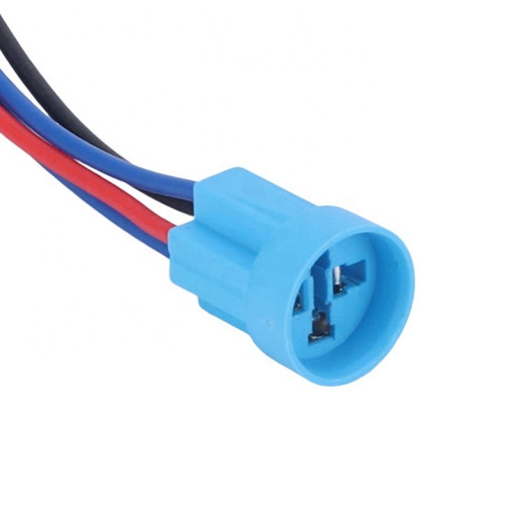 12mm Wire Connector Wiring Pigtail Socket Plug Adapter Switch Harness for Push Button Switches
