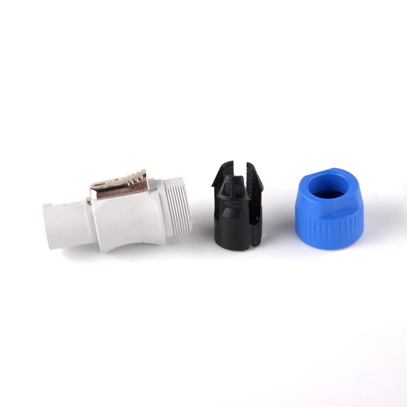 Waterproof Locking 3pin Powercon Plug For Power Extension Cable Active Speaker Led Screen Digital Signage and Displays