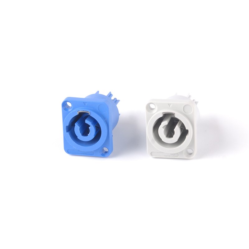 Waterproof Locking 3pin Powercon Plug For Power Extension Cable Active Speaker Led Screen Digital Signage and Displays