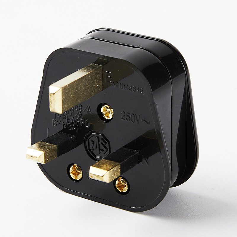 United Kingdom 13A Industrial Wiring with Fuse Plug 3 Pin Power Cord for Saudi Arabia Malaysia UK-for Domestic & Industrial Use