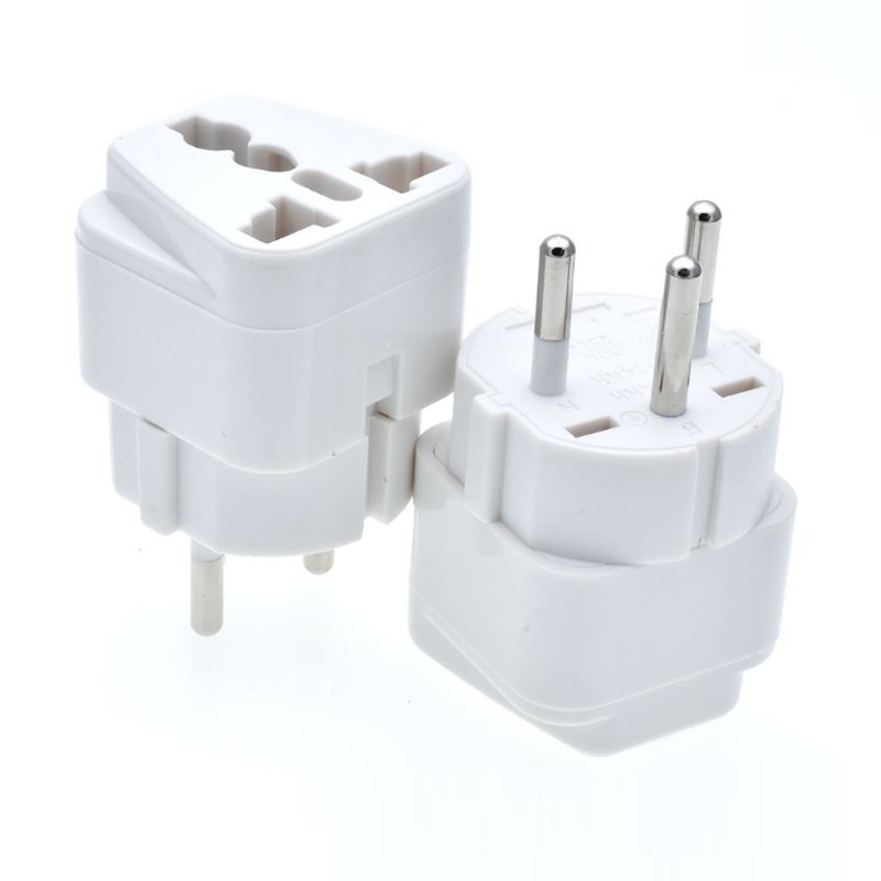 Universal 10A round 3 pins Type H Travel Trip Journey Plug Adapter For Israel power charge conversion plug Palestine