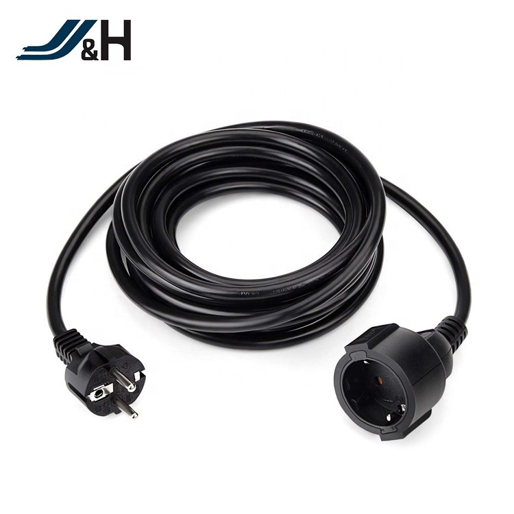 Europe Schuko Plug 2.5A 250V Power Cord 20M