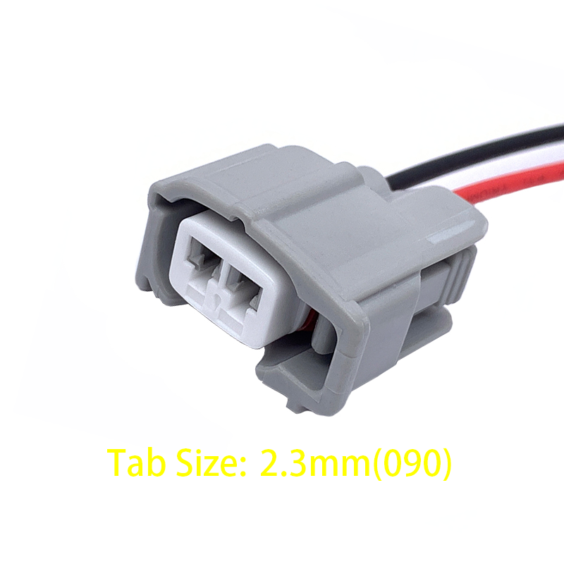 2 Pin Auto Fuel Injector Plug Female Male Electronic Connector Wire Harness 6189-0611 90980-11875
