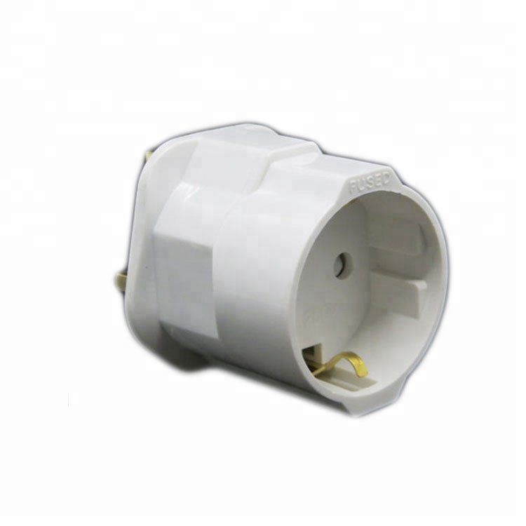 EU Schuko Plug To UK Adapter Travel Adapter