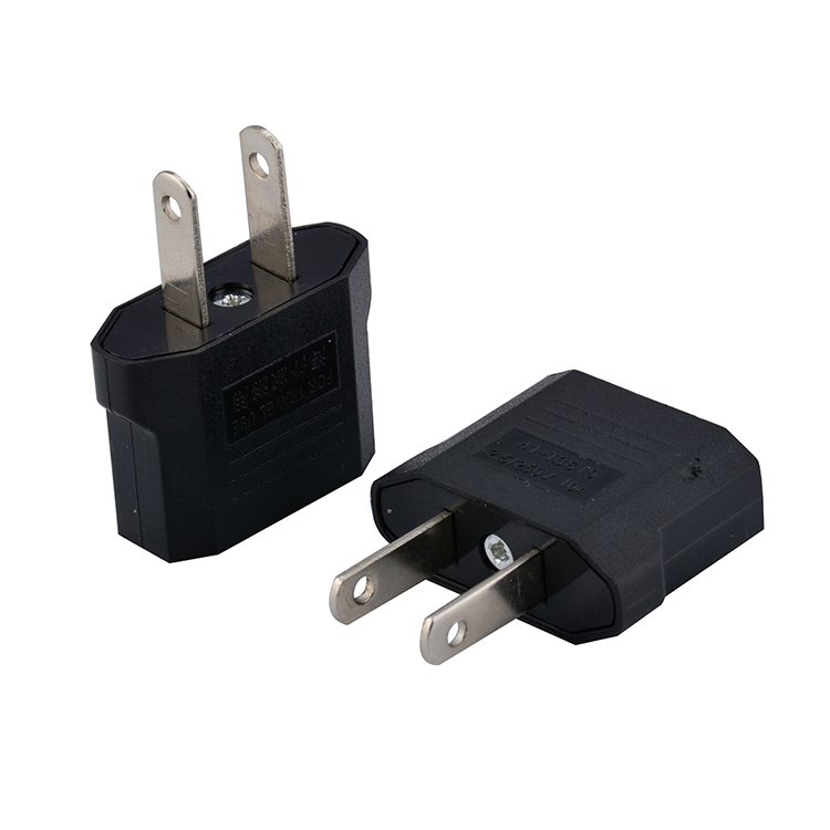 Small USA standard Plug Adapter AC Power Converter, tourism conversion plug America Travel Plug Outlet Adaptor US to Universal