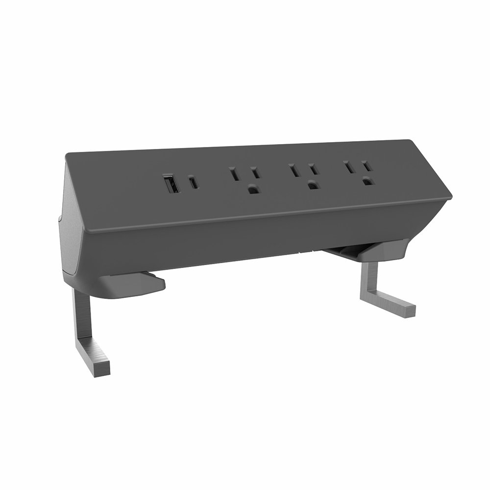 UL listed electrical socket tabletop usb outlet socket 125v american three pin plug outlet