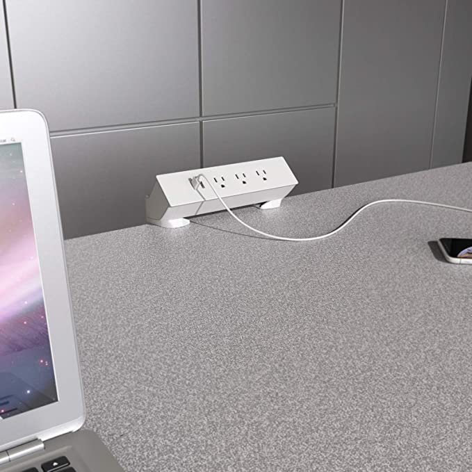 UL listed electrical socket tabletop usb outlet socket 125v american three pin plug outlet