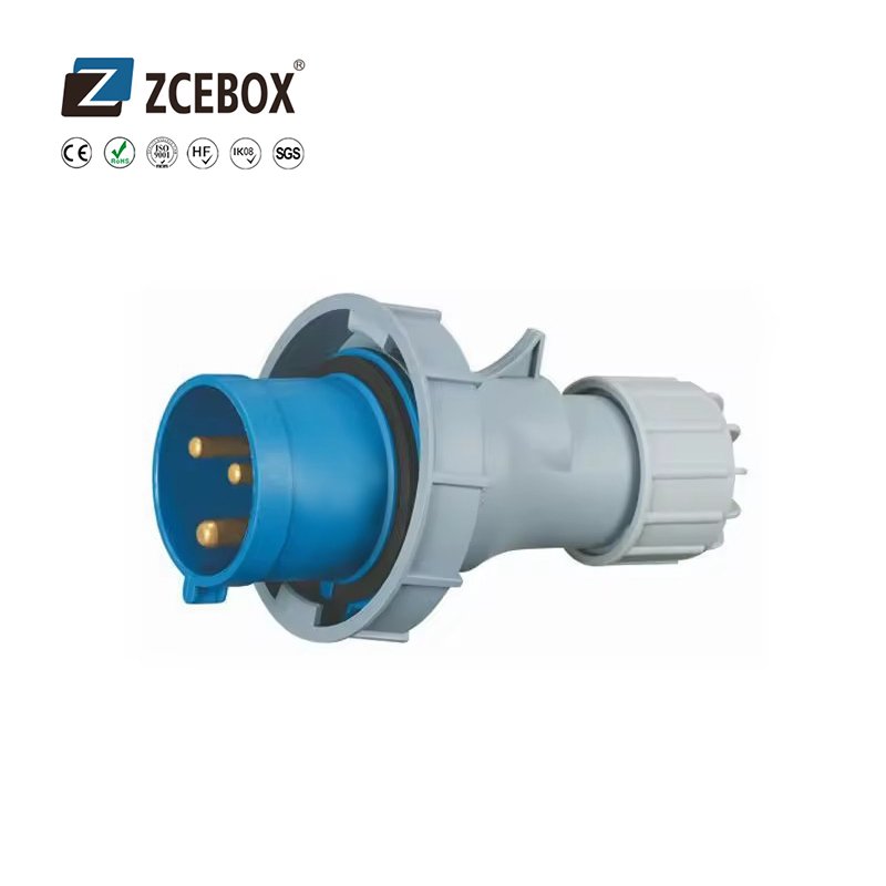 ZCEBOX 3PIN 16A New Waterproof and Dustproof Plug and Socket Industrial Power Wiring Connector