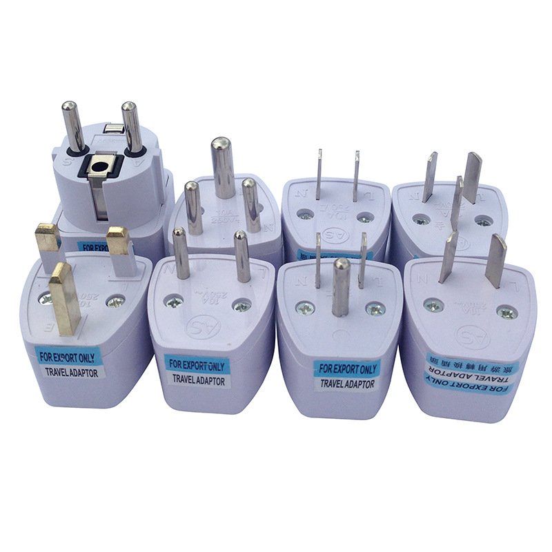 Worldwide Universal International Converters Travel Adaptor Wall AC Power Plug Adapter For USA EU UK AUS CHILE Italy