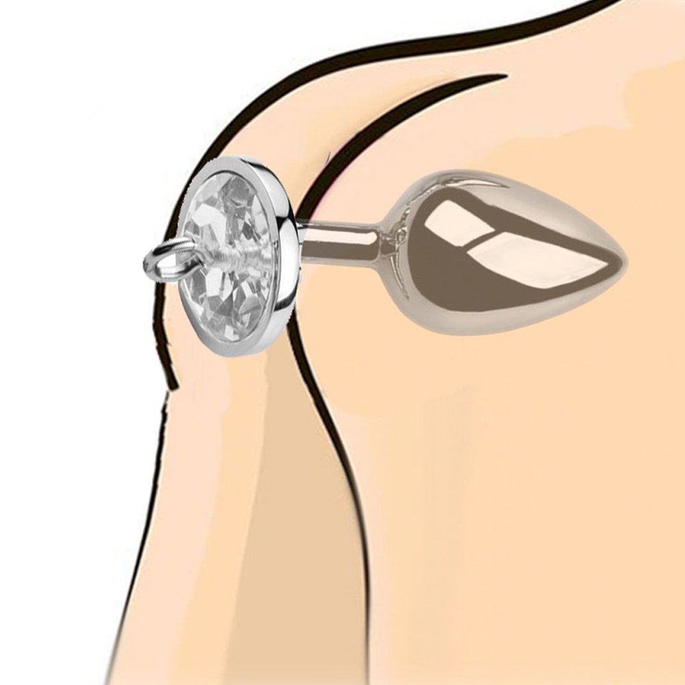 XS/S/M/L/XL Metal Mini Anal Plug Pull Ring Sex Toy Jewelry Extra Large Butt Masturbation For Female Male