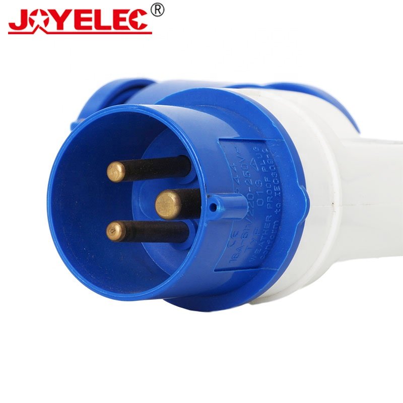 JOYELEC QY1013 3PIN 16A New Waterproof and Dustproof Plug and Socket Industrial Power Wiring Connector