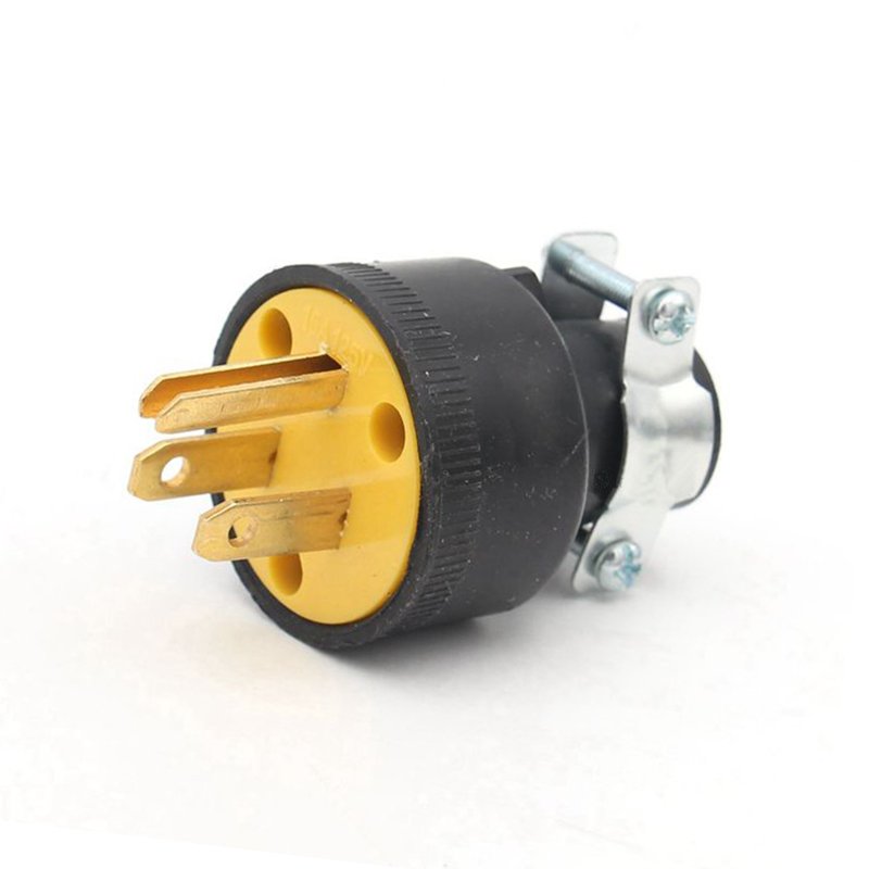 3 Pin Male Electrical Plug Heavy Duty Socket Male Plug 3 Prong Male Electrical Outlet