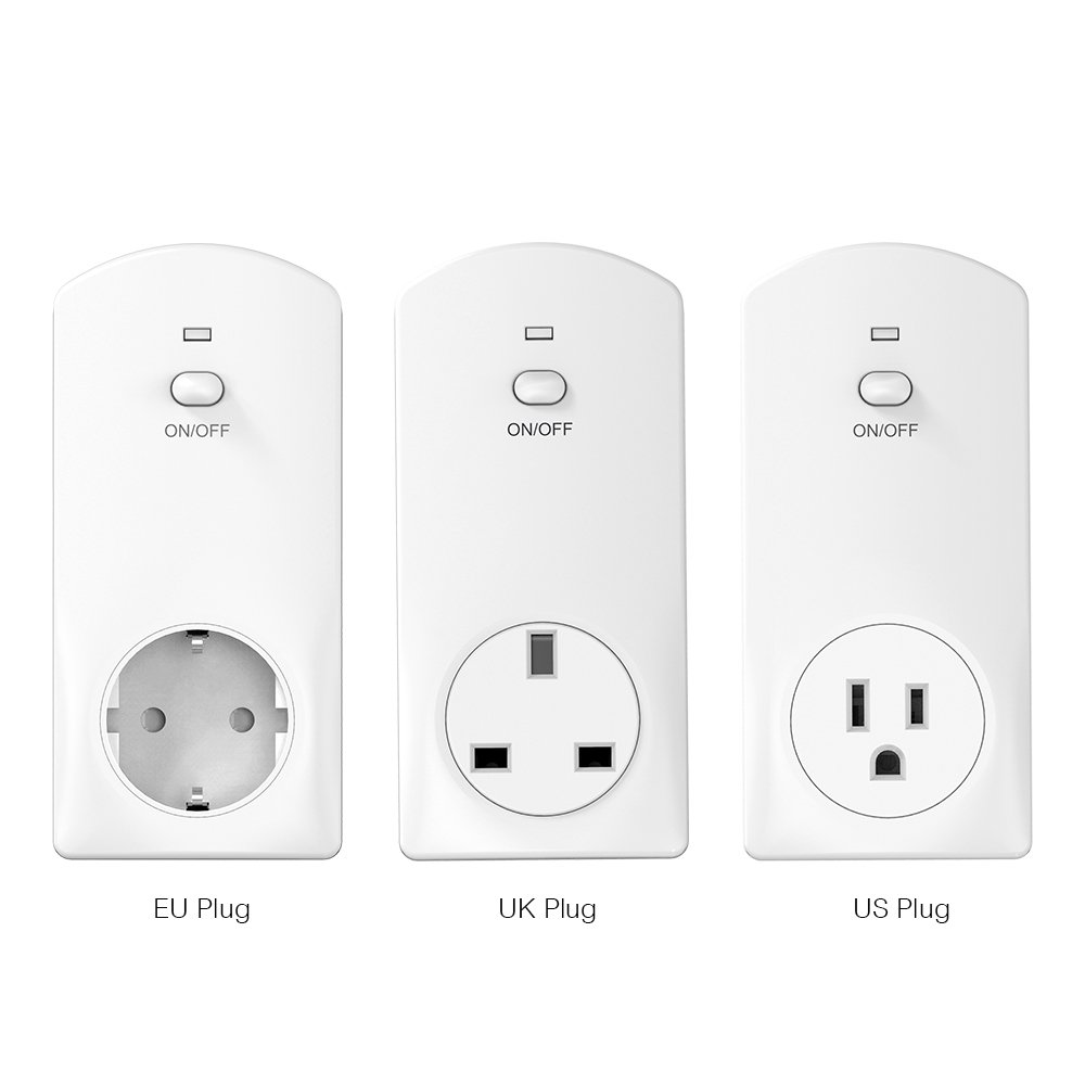 Smart Wireless Remote Control Thermostat+ Plug in Socket Heating Cooling Program Temperature Controller with LCD Backlight