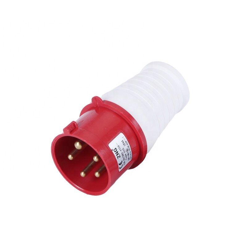 Best Seller ZNG-025 IP44 Weatherproof 32A 5 Pin Industrial Plug