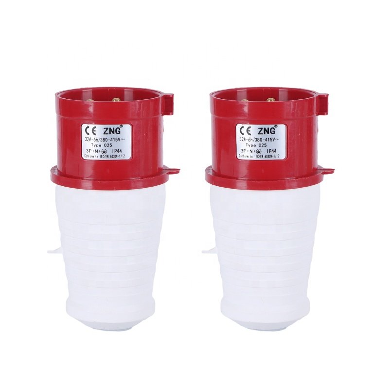 Best Seller ZNG-025 IP44 Weatherproof 32A 5 Pin Industrial Plug