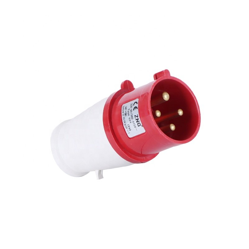 High Quality 3 Phase 380V/415V 4 Pin 32A Industrial Plug