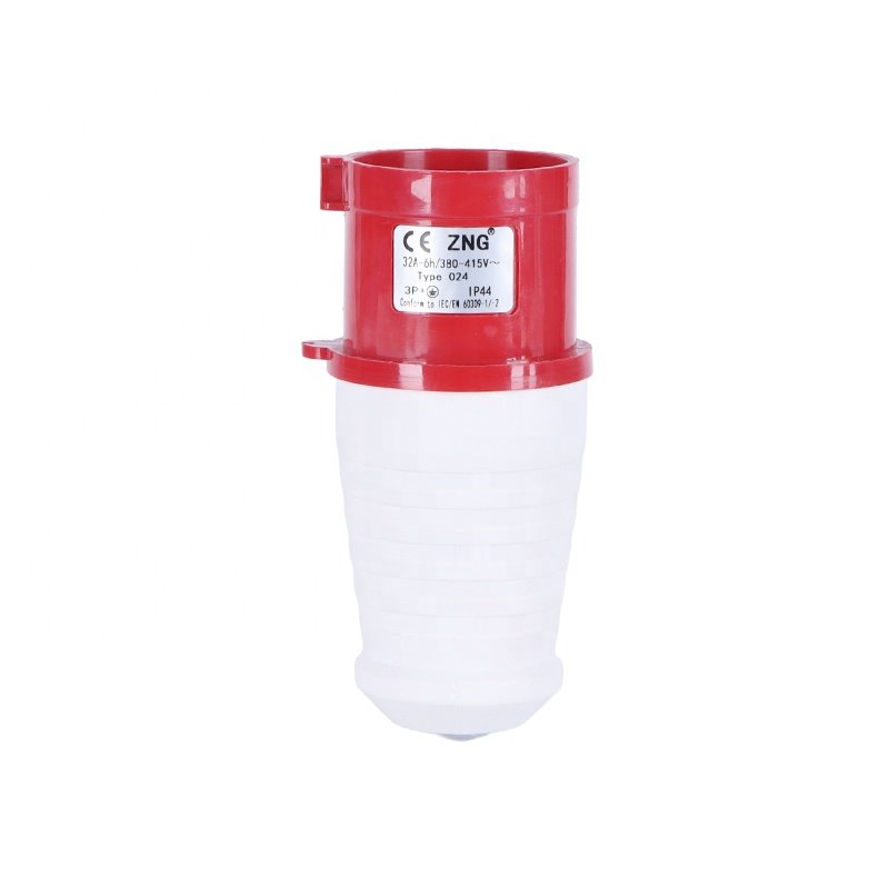 High Quality 3 Phase 380V/415V 4 Pin 32A Industrial Plug