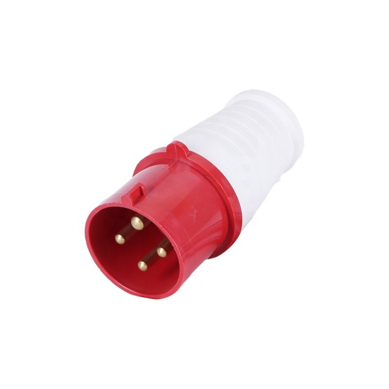 High Quality 3 Phase 380V/415V 4 Pin 32A Industrial Plug