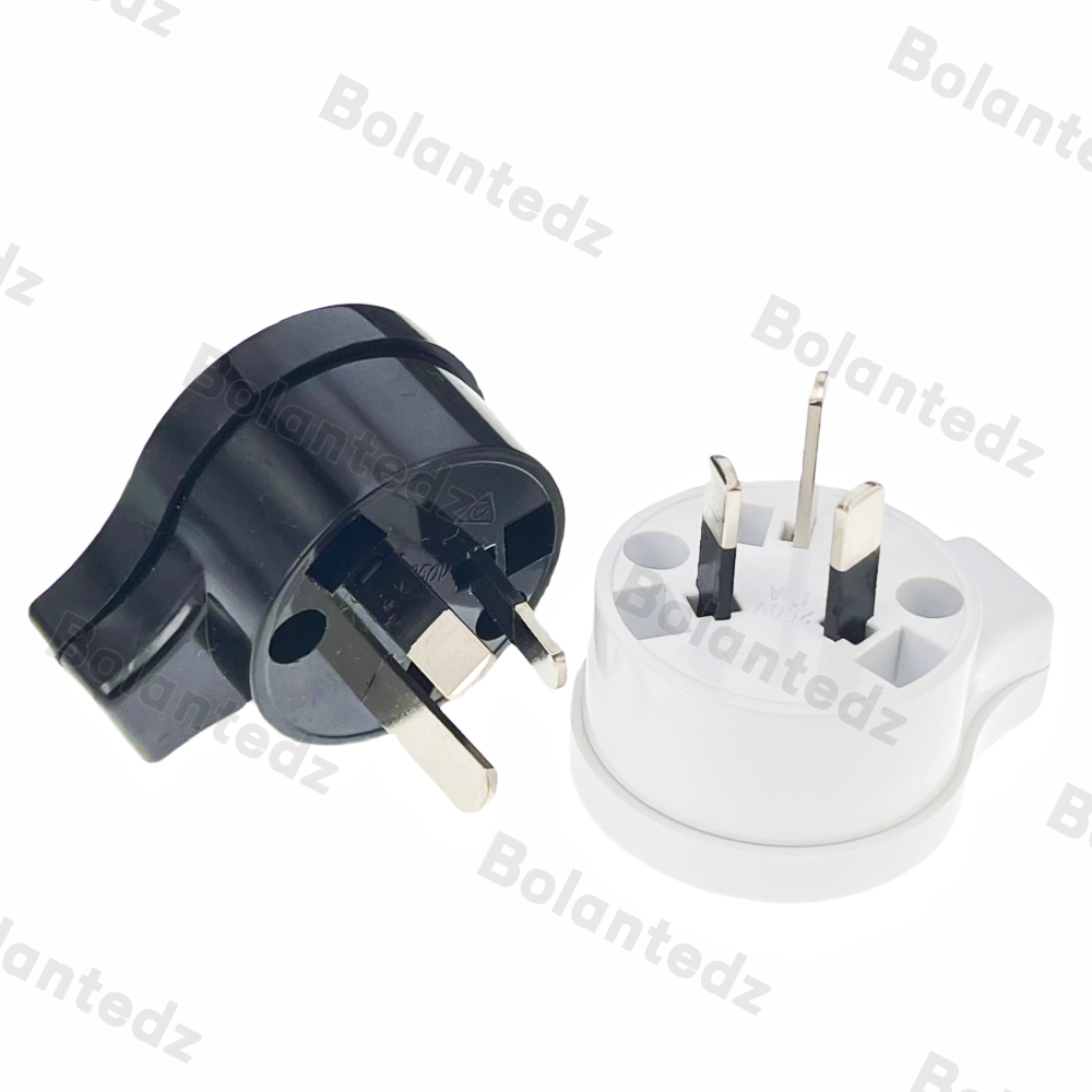 AU wiring Plug Type-I 3 Flat Pins 10A 250V Self assembling detachable Power Connector Electric 45 degree Bend For Australia
