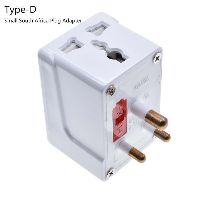Universal to South Africa Plug Adapter 5A 250V Type-M Converter 3 in 1 Multifunction extension Power Connector For Travel
