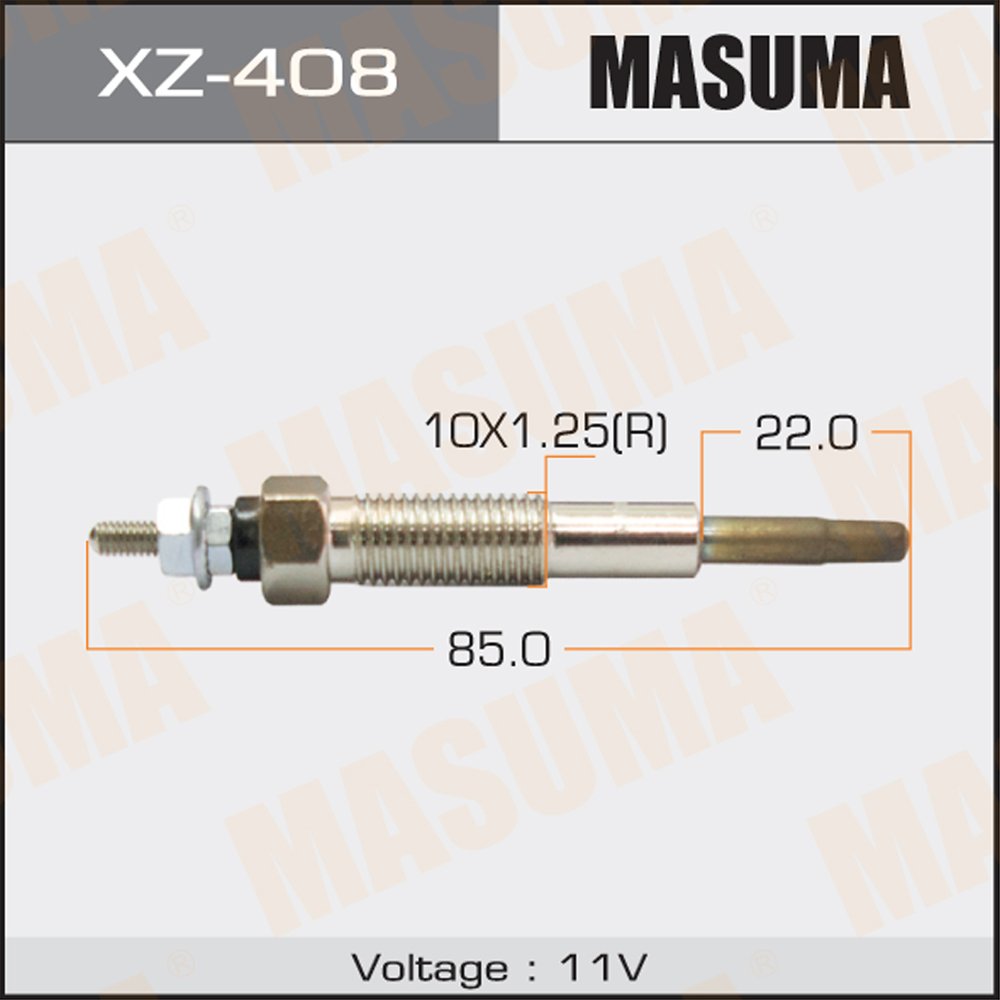 XZ-408 MASUMA Spare part Parts Electrical glow plug Duratec RFG1-18-601 for MAZDA CAPELLA