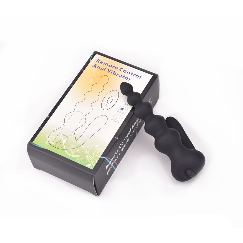 Food Grade Material beautiful buttocks Anal Plug Wireless Control nice butt pull beads 10 Vibrating Anal Plug