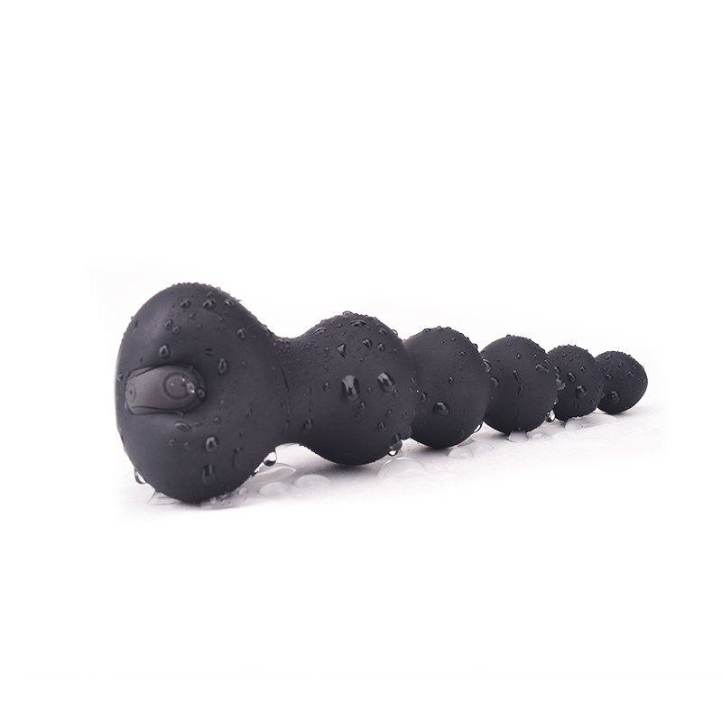 Food Grade Material beautiful buttocks Anal Plug Wireless Control nice butt pull beads 10 Vibrating Anal Plug