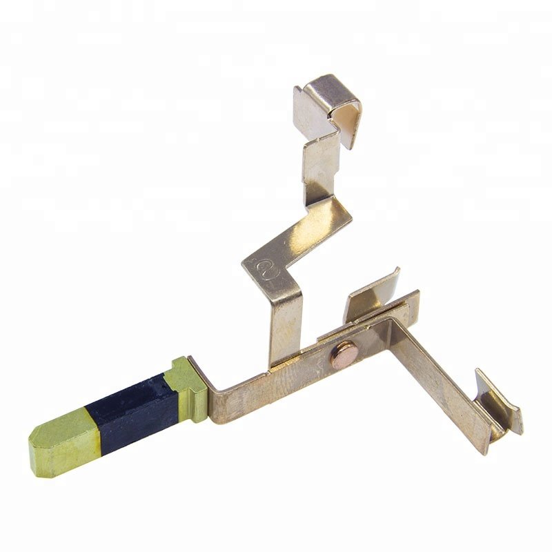 plug pin for uk travel adapter. brass contact parts for power socket, brass accessories for travel adapter