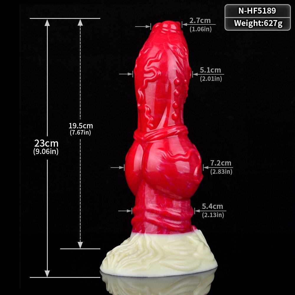 NNSX 627g big dog dildo soft silicone flexible animal dog dildo for women and gay masturbate vaginal anal plug sex toys