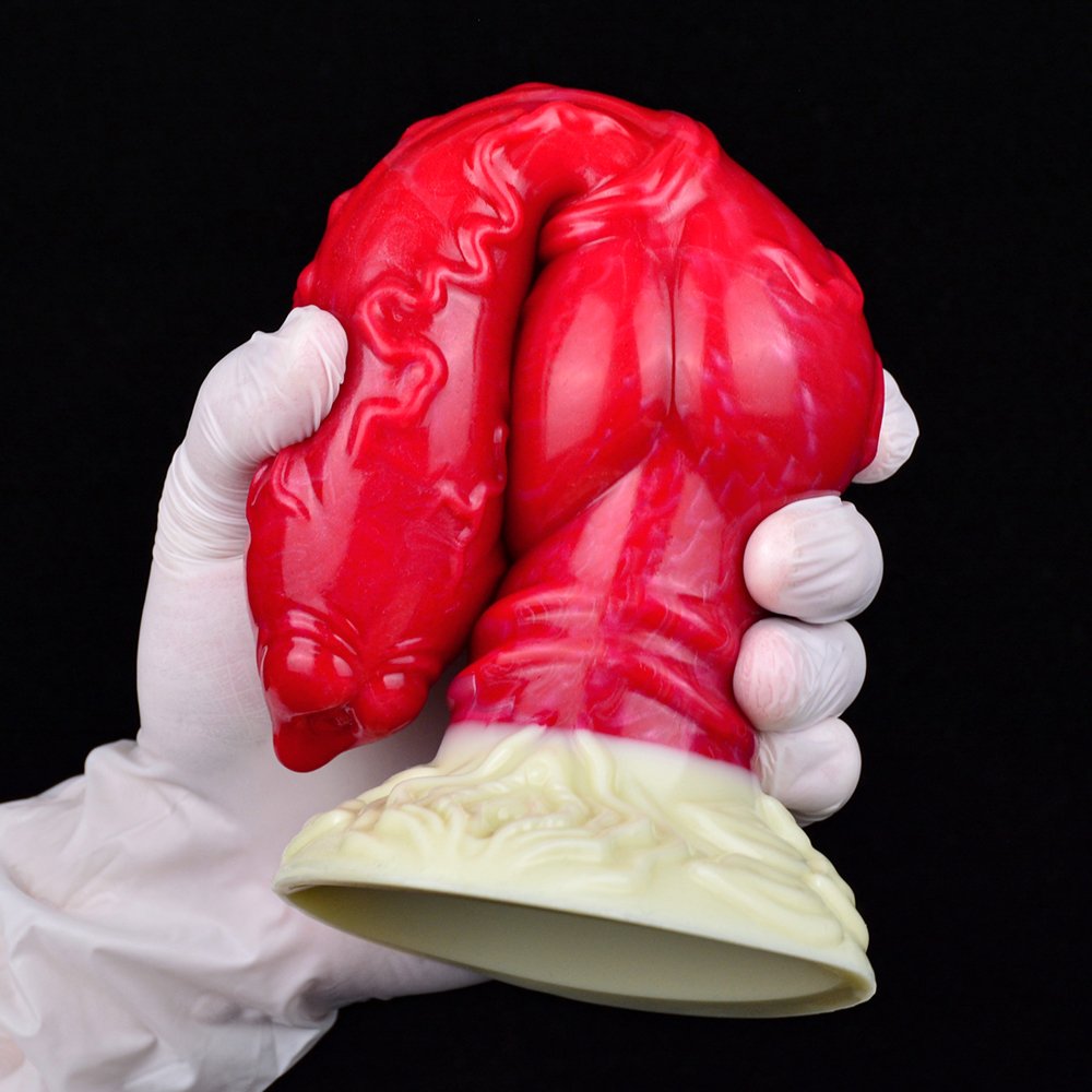 NNSX 627g big dog dildo soft silicone flexible animal dog dildo for women and gay masturbate vaginal anal plug sex toys