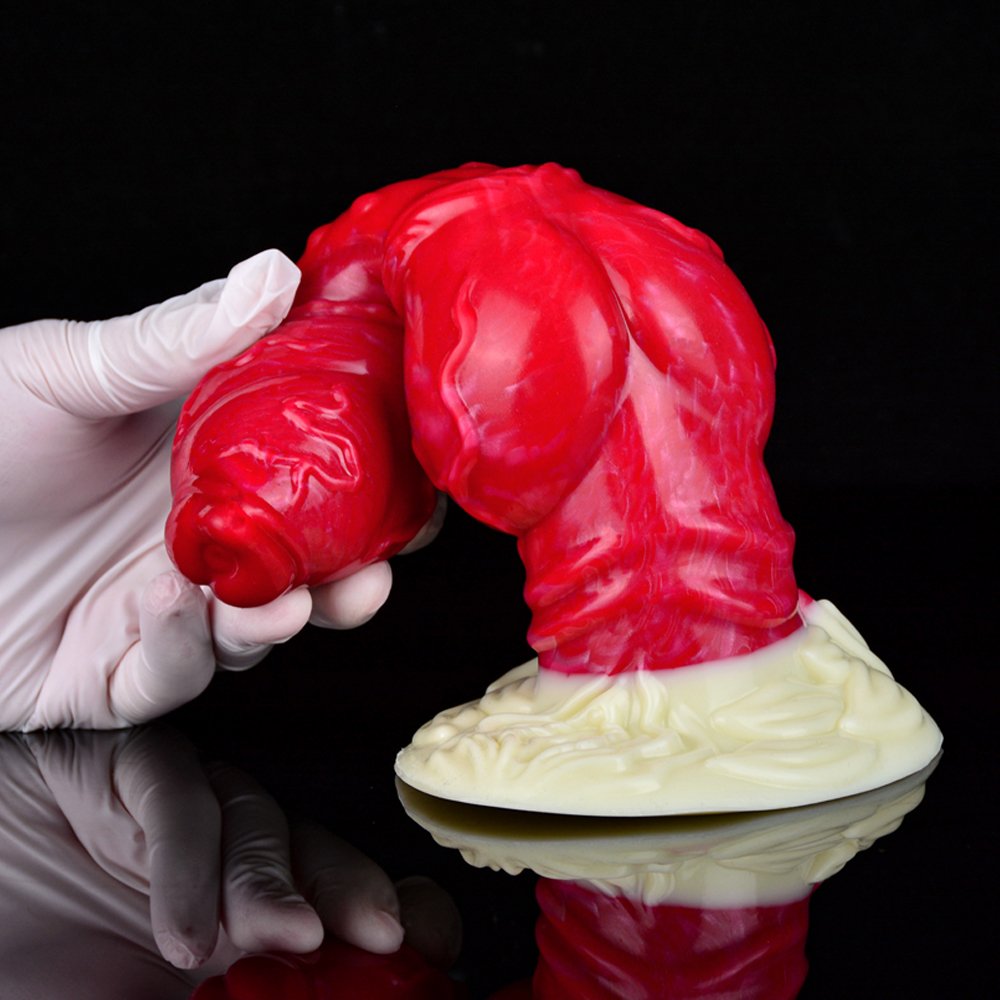 NNSX 627g big dog dildo soft silicone flexible animal dog dildo for women and gay masturbate vaginal anal plug sex toys
