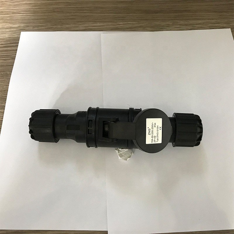 IP44 200V/250V 16A 3 Pin Black Industrial Plug And Socket Stage Power Plug With Socket