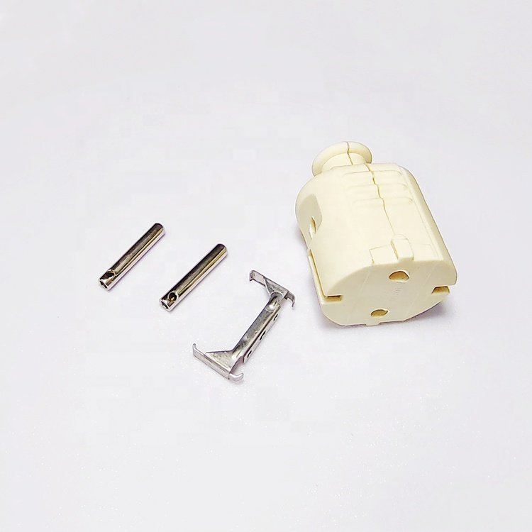 European electrical wall socket part 220V outlet copper stamping parts electrical brass plug outlet accessories parts