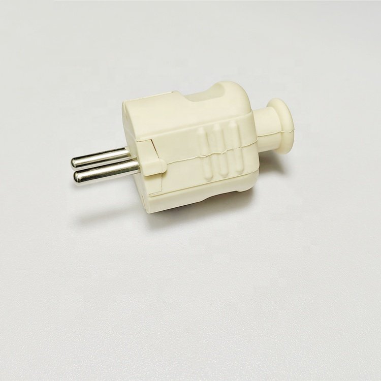 European electrical wall socket part 220V outlet copper stamping parts electrical brass plug outlet accessories parts