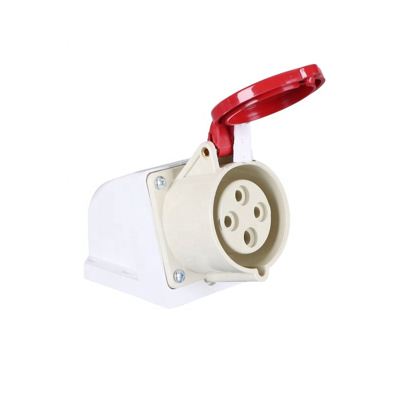 ZNG-124 Surface Mounted 3 Phase 32A4P Industrial Plugs And Sockets