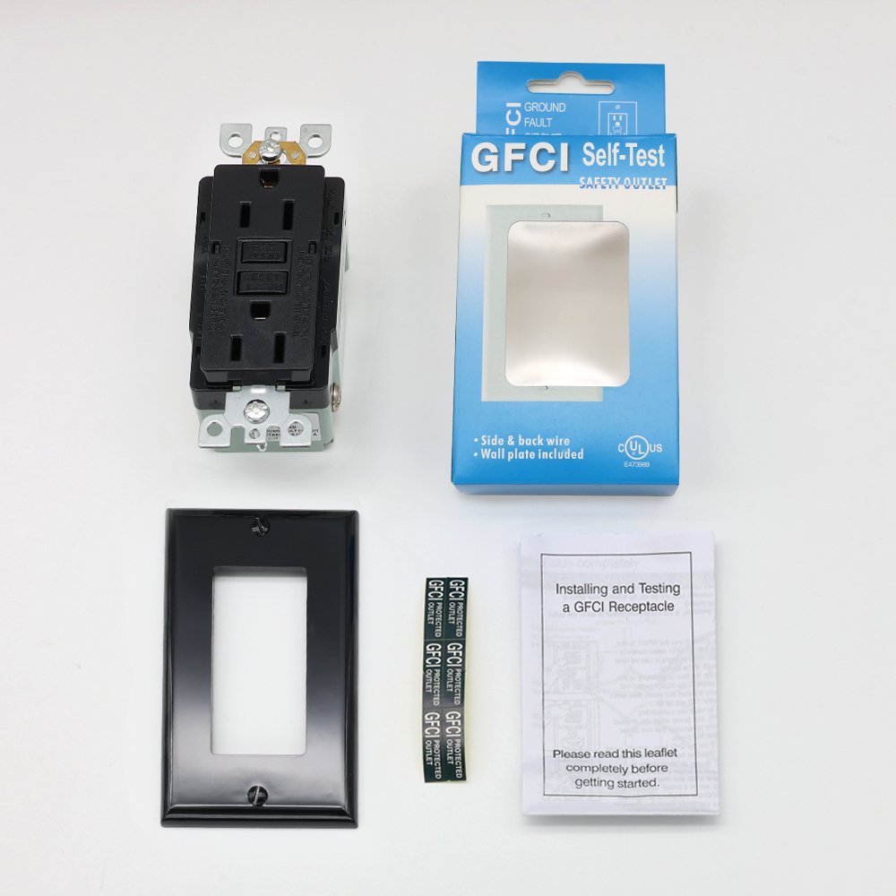 UL gfci electrical socket Factory customized gfci gfci plugs 15 amp tr