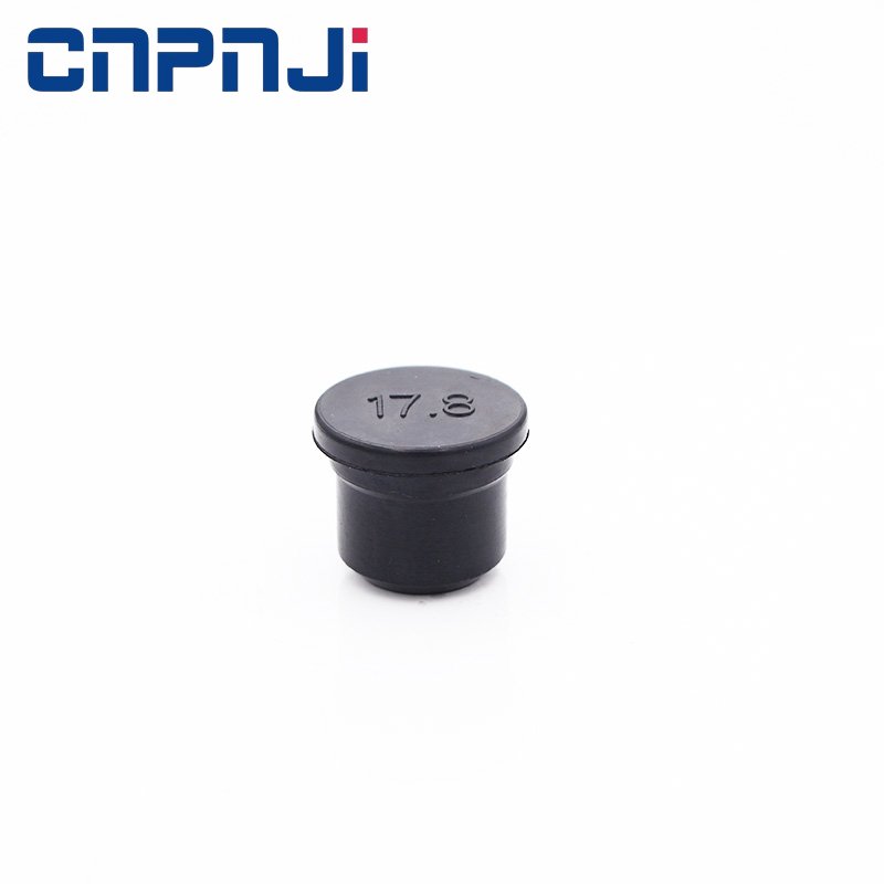 Rubber grommet hole sealing plug 5.5mm cone shape epdm/bromobutylityl rubber stopper for mini cable gland
